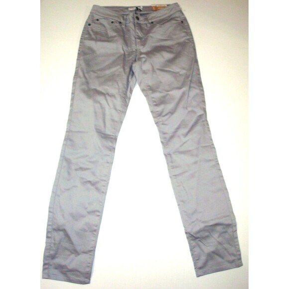 New NWT Womens 6 28 Prana Kayla Jeans Denim Storm Cloud Light Gray 28 X 32 Stret - Picture 2 of 5